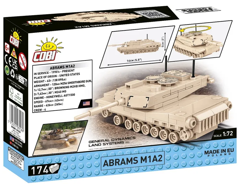 Blocks Abrams M1A2