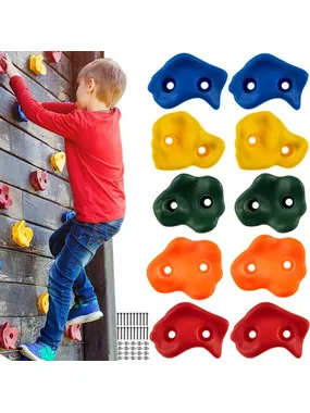 Handles/climbing stones for children - 10 pcs.