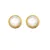 Jac Jossa Soul DE755 Gold Plated Diamond and Pearl Earrings