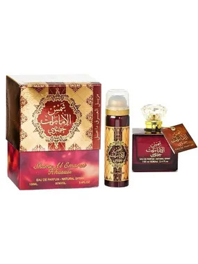 Shams Al Emarat Khususi set eau de parfum spray 100ml + deodorant spray 50ml