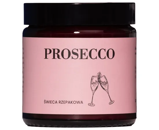 Prosecco rapeseed candle 120ml