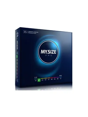 MY SIZE PRO CONDOMS 47 MM 36 UNITS