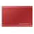 Drive Portable T7 1TB USB3.2 GEN.2 red