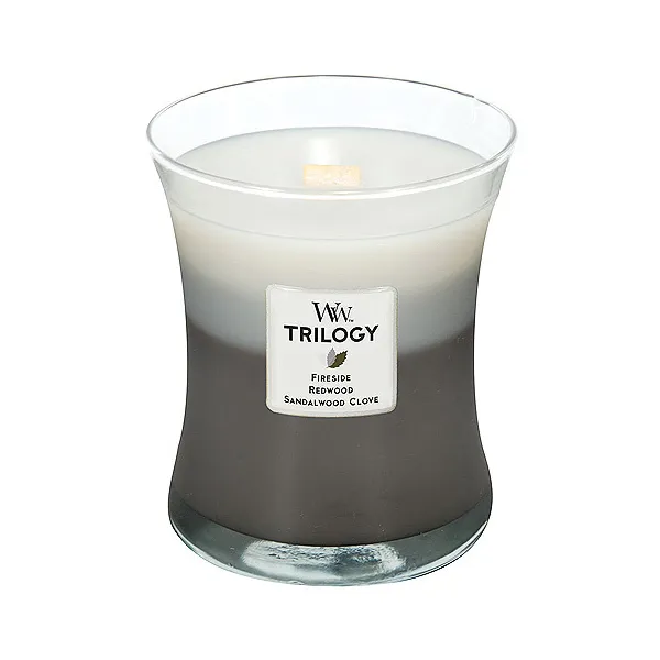 Scented candle vase Trilogy Warm Woods 275 g