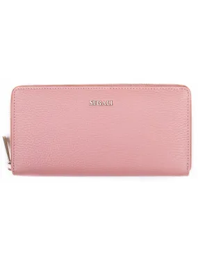 Women's leather wallet 7395 cameo rose