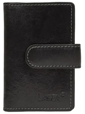 Black Leather Business Card Holder Black 1 481 / T