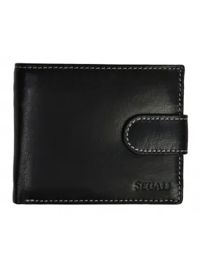 Men's leather wallet 2016 black