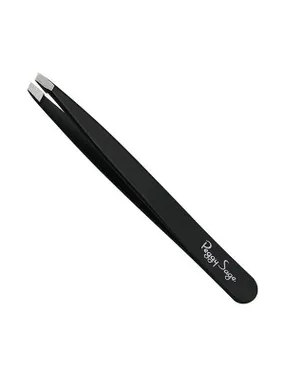 Professional hair removal tweezers black