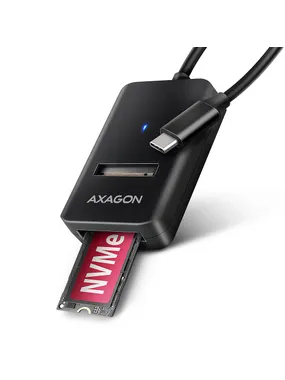 ADM2-CM USB-C adapter Gen 2 M.2 NVMe/SATA SSD