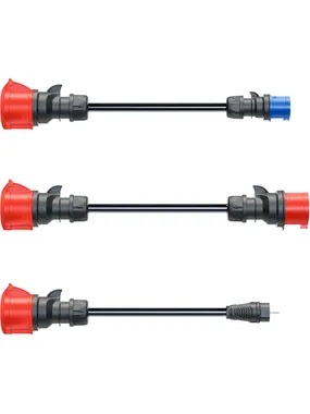 Adapter set for Gemini flex 22 kW, 3-piece set