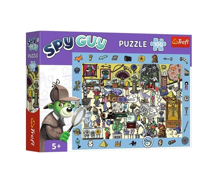 Puzzle 100 elementów Obserwacyjne Spy Guy Muzeum