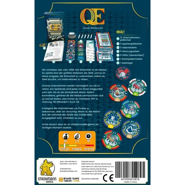 QE, board game