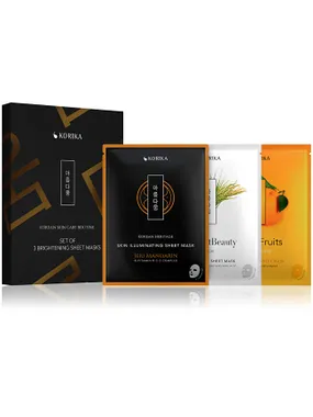 BRIGHENING SHOEET MASKS SET