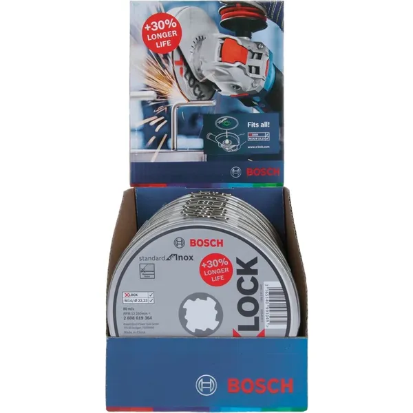 X-LOCK cutting disc standard for Inox, Ø 125mm