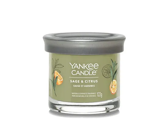 Aromatic candle Signature tumbler small Sage & Citrus 122 g