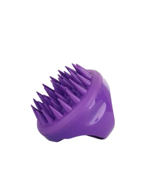 Silicone scalp massager Purple