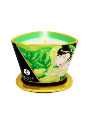 MINI CARESS BY CANDLELIGHT MASSAGE CANDLE  EXOTIC GREEN TEA