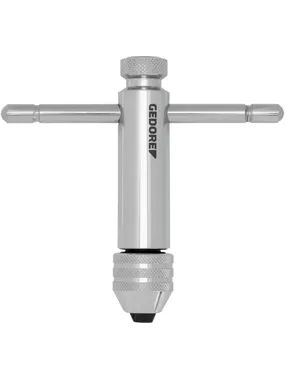 Tool holder with ratchet and centering eye size 2 M5 - M12, handle