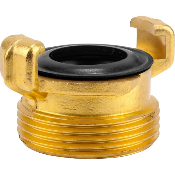 Brass quick coupling threaded piece AG 42mm (G 1.1/4")