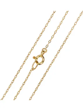 Elegant gold chain 42 cm 271 115 00272