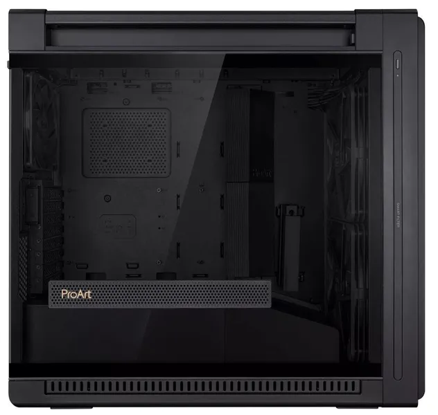 CASE MIDITOWER ATX W/O PSU/BLK PROART PA602 TG ARGB ASUS