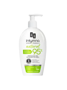Intimate Protection & Care NATURAL 95% moisturizing gel for intimate hygiene 300ml