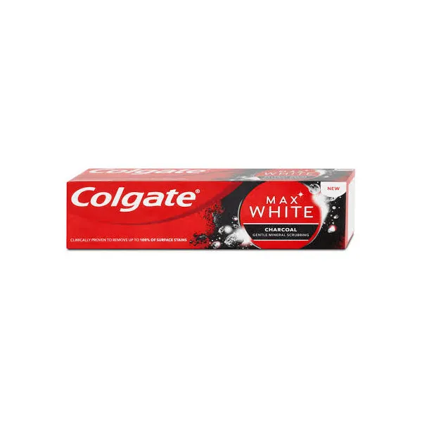 Whitening toothpaste with activated carbon Max White Charcoal 75 ml