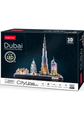 Cubic Fun Puzzle 3D LED Dubai