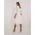Women's white cocktail dress