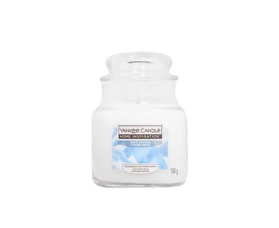 Scented candle Home Inspiration small Soft Cotton 104 g