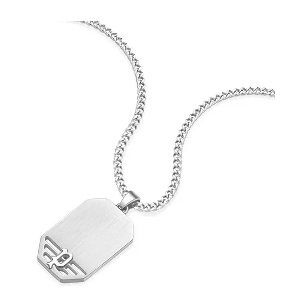 Men's steel necklace Motive PEAGN0035901