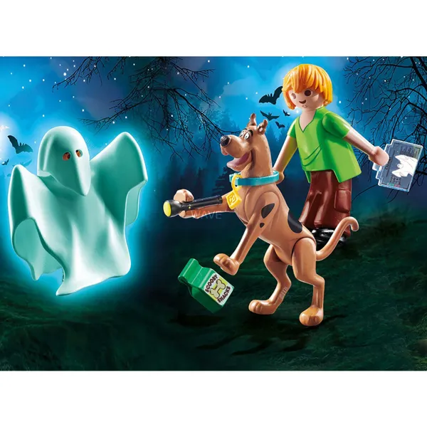 70287 SCOOBY DOO! Scooby & Shaggy with ghost construction toy