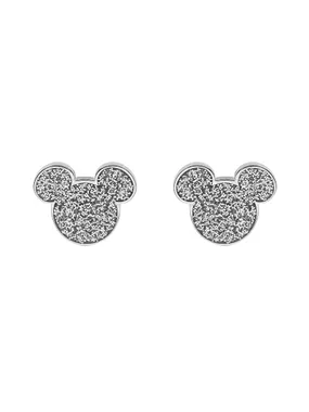 Mickey Mouse shiny steel earrings E600186NSL.CS