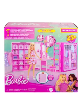 Barbie Dolls Dream Wardrobe with clothes