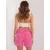 Women's dark pink shorts