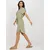 Light green shirtdress with linen from RUE PARIS.