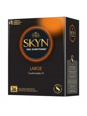 Skyn Large non-latex condoms 36pcs