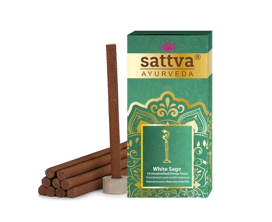 Incense Sticks White Sage pillar incense 10 pcs