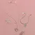 Gold-plated heart earrings Heart Romance UBE70174