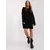 Women's black knit dress