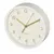 Desk clock Golden Hama quiet white