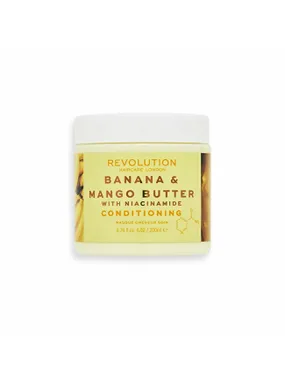 Banana + Mango Butter with Niacinamide (Conditioning Hair Mask) 200 ml