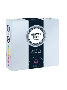 Condoms condoms fitted to size 64mm 36pcs.