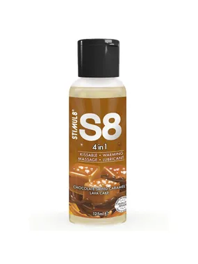 STIMUL8 - S8 4 IN 1 CHOCOLATE AND SALTED CARAMEL DESSERT LUBRICANT 125 ML