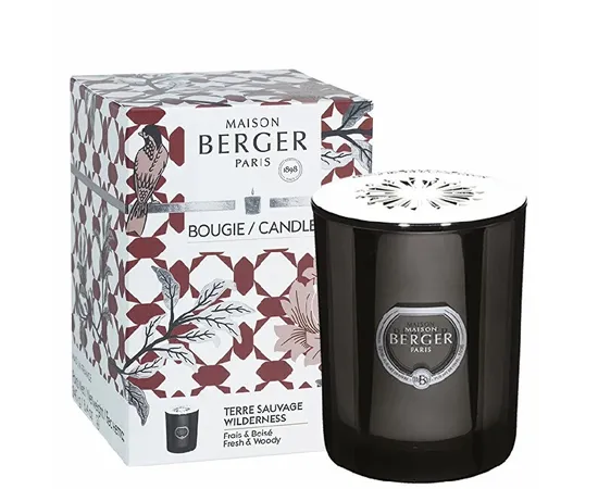 Scented candle Prisme Wilderness black 240 g