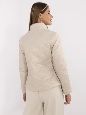 Women's beige transition jacket