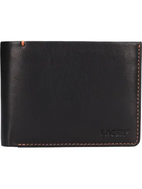 Men's leather wallet LG-2119 BLK