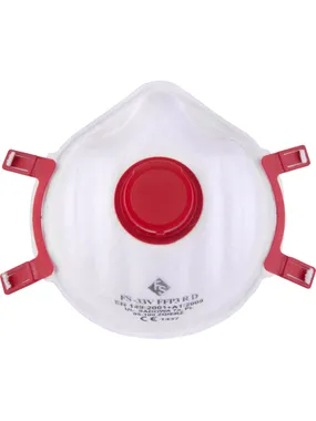 Filtering half mask fs-33v ffp3 rd (valve), ce