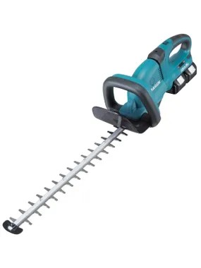 Makita DUH551PT2 akumulatora zāles šķēres 55 cm 2x 18 V litija jonu (litija jonu) melna, zaļa