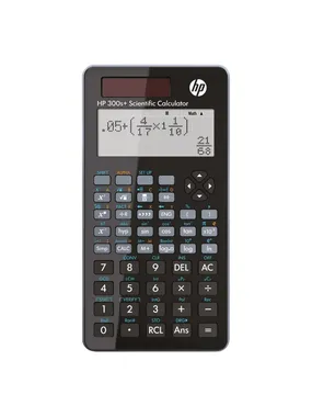 Scientific calculator HP-300SPLUS/INT BX 315 functions black